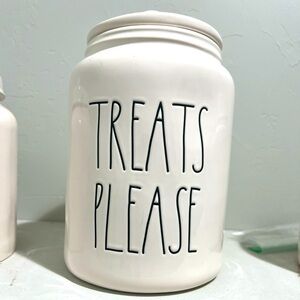 Rae Dunn Treats Please Canister